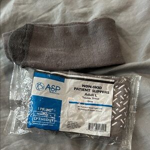 Two Non-Skid Patient Slippers (Socks)